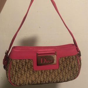 Christian Dior - Diorissimo Canvas monogram pochette